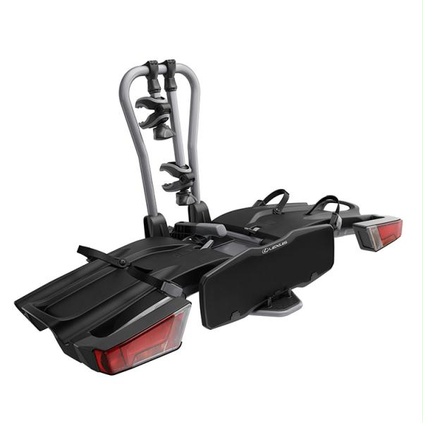 Тримач для 2-х велосипедів на фаркоп складний, Lexus (34046)