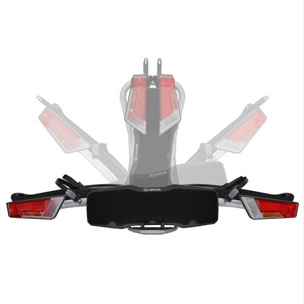 Тримач для 2-х велосипедів на фаркоп складний, Lexus (34046)