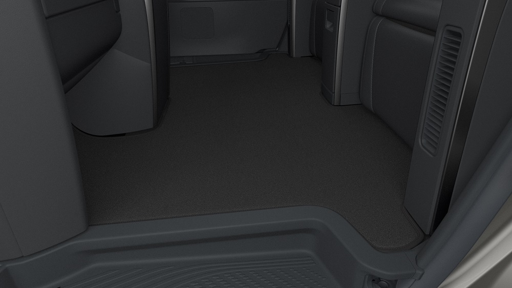 Килимки салона текстильні, чорні 2 ряд LEXUS LM (33876)