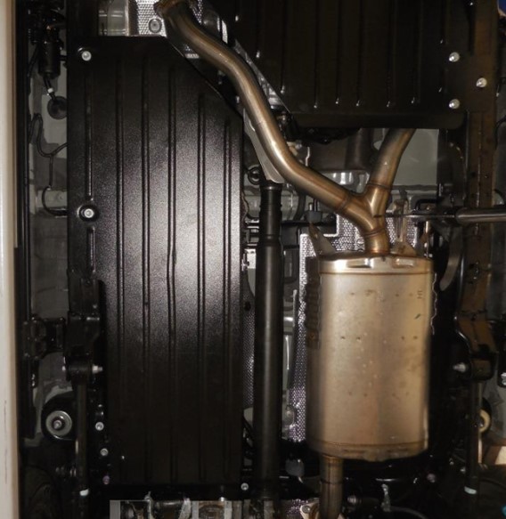 Захист паливного баку, стальний LEXUS GX550 (35039)