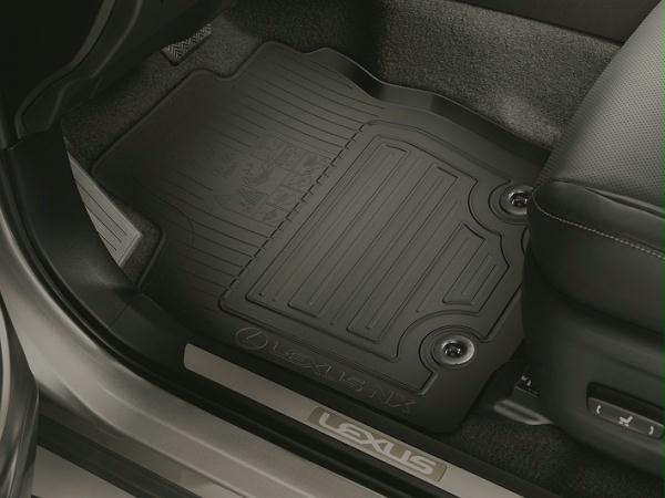 Килимки салону гумові, чорні LEXUS NX14-21 (34015)