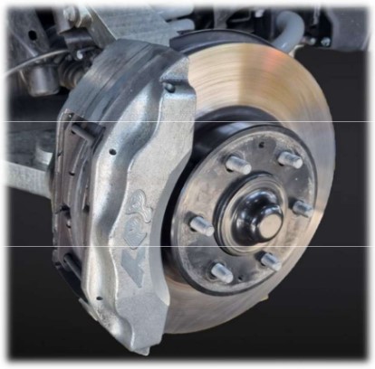 Гальмівна система підвищеної ефективності на обидві осі APP HD для Lexus LX22+/GX24+ (44141)