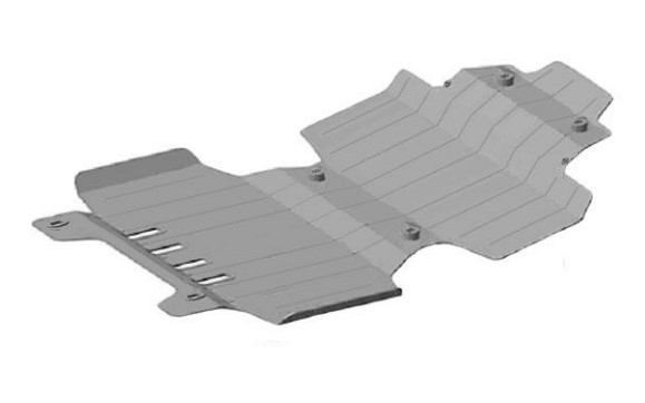 Захист картера двигуна, оцинкований LEXUS LX22+ (20124)