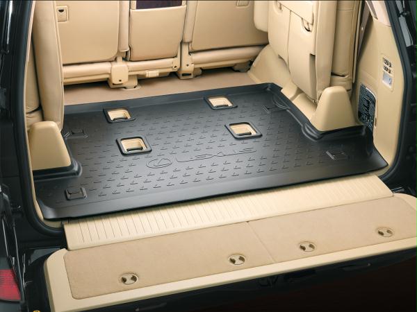 Килимок багажника гумовий для 7 місць, LEXUS LX 2007-21 (31417)