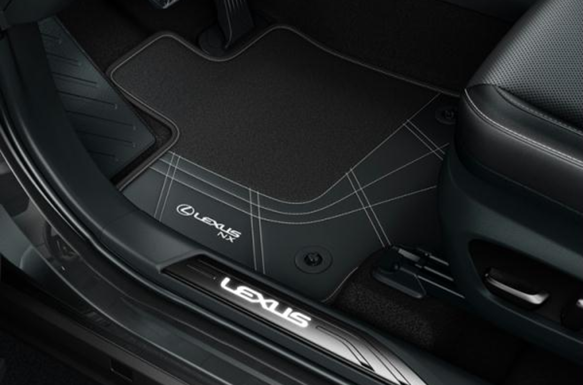 Килимки салона текстильні, чорні LUX LEXUS NX22+ (21316)