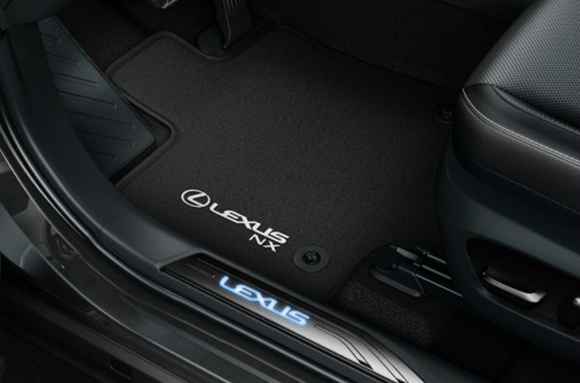Килимки салона текстильні, чорні LEXUS NX22+ (21317)