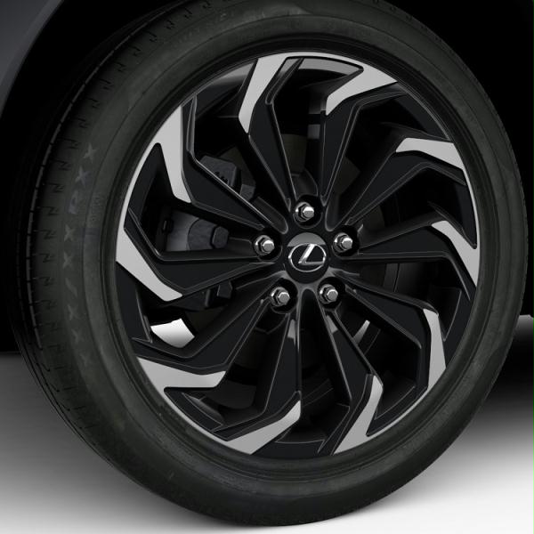 Диск колісний 18' LEXUS black, machined UX18+ (22298)