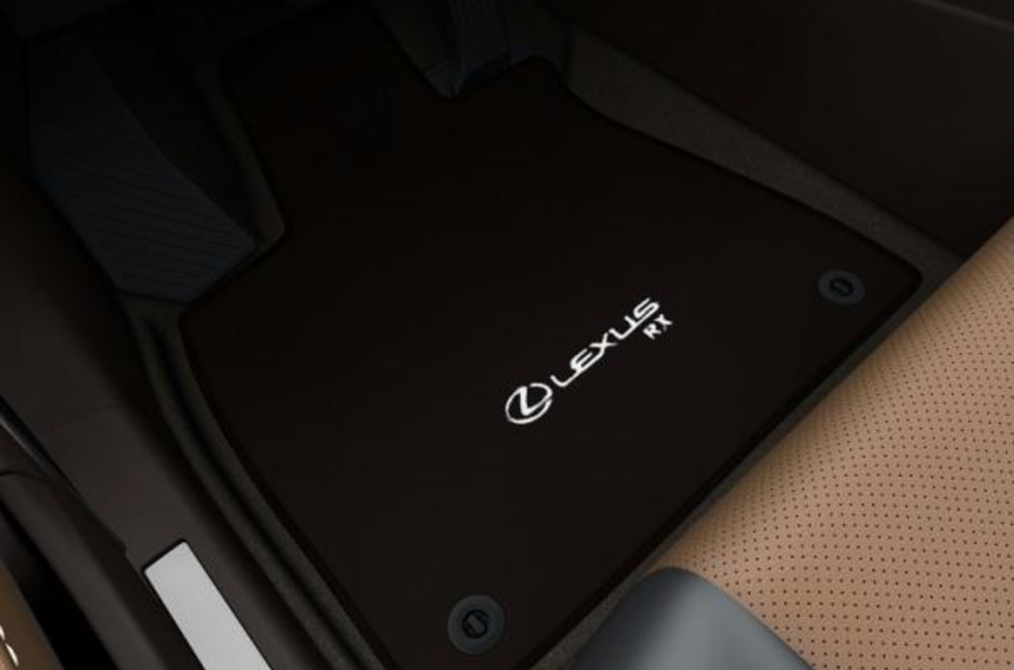 Килимки салону текстильні, коричневі 7місць LEXUS RX15-22 (25765)