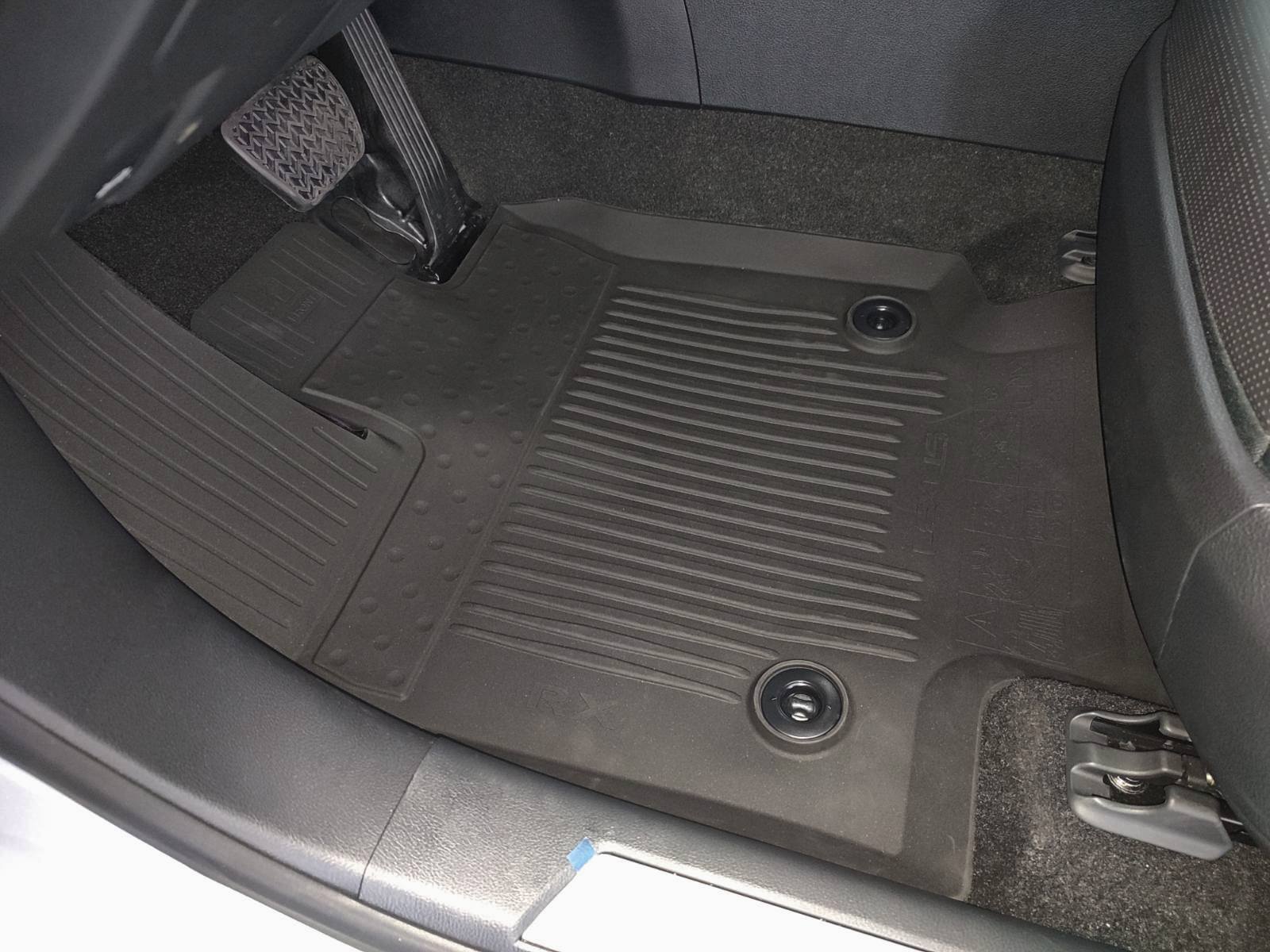 Килимки салону гумові, чорні LEXUS RX23+ (34104)