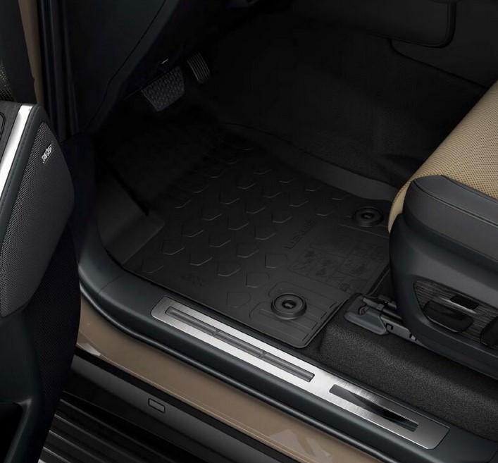 Килимки салона гумові, чорні LEXUS GX24+ (34446)