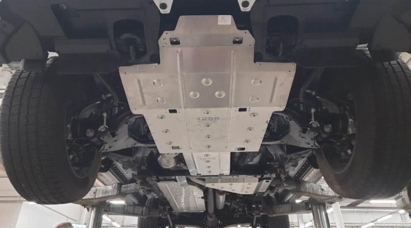 Захист картера двигуна, алюмінієвий LEXUS LX22+ (28751)