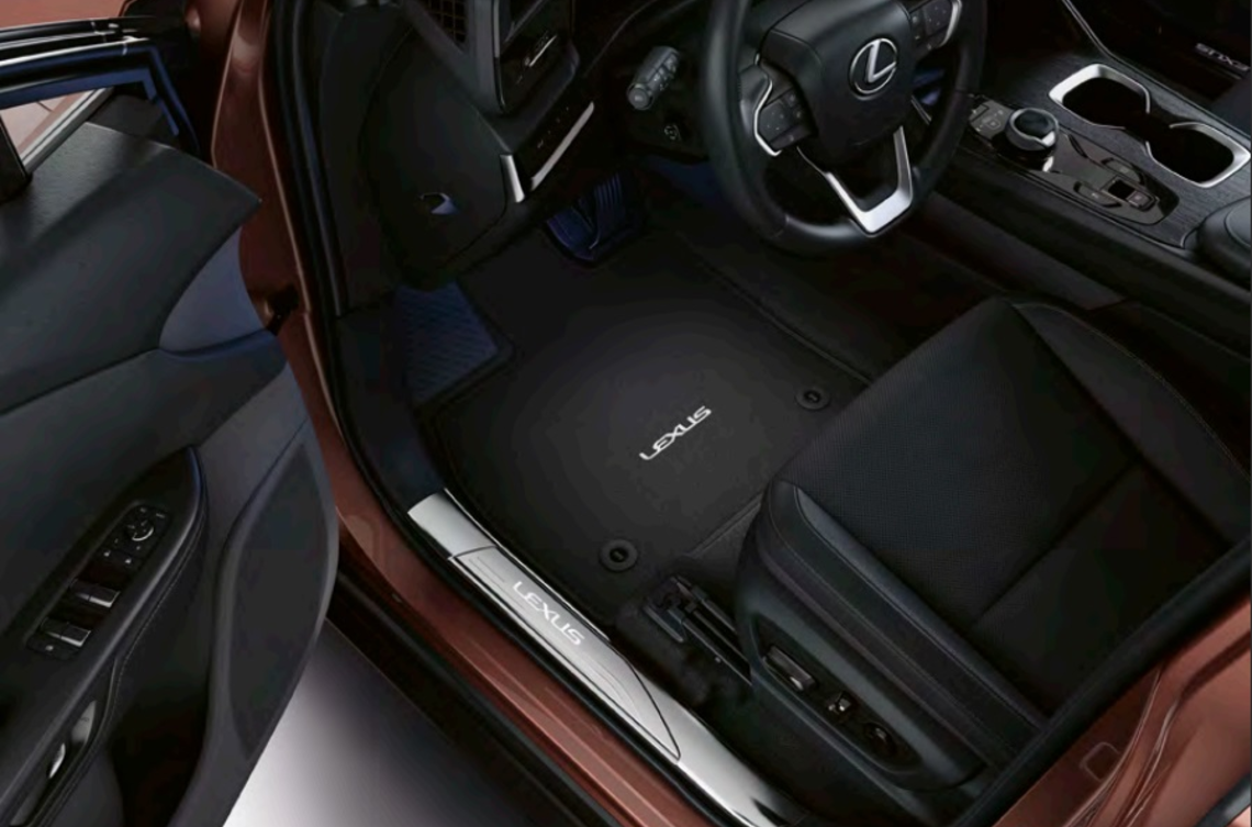 Килимки салону текстильні, чорні LEXUS RZ23+ (25985)