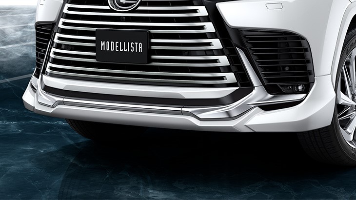 Накладка переднього бампера MODELLISTA LEXUS LX22+ (20159)