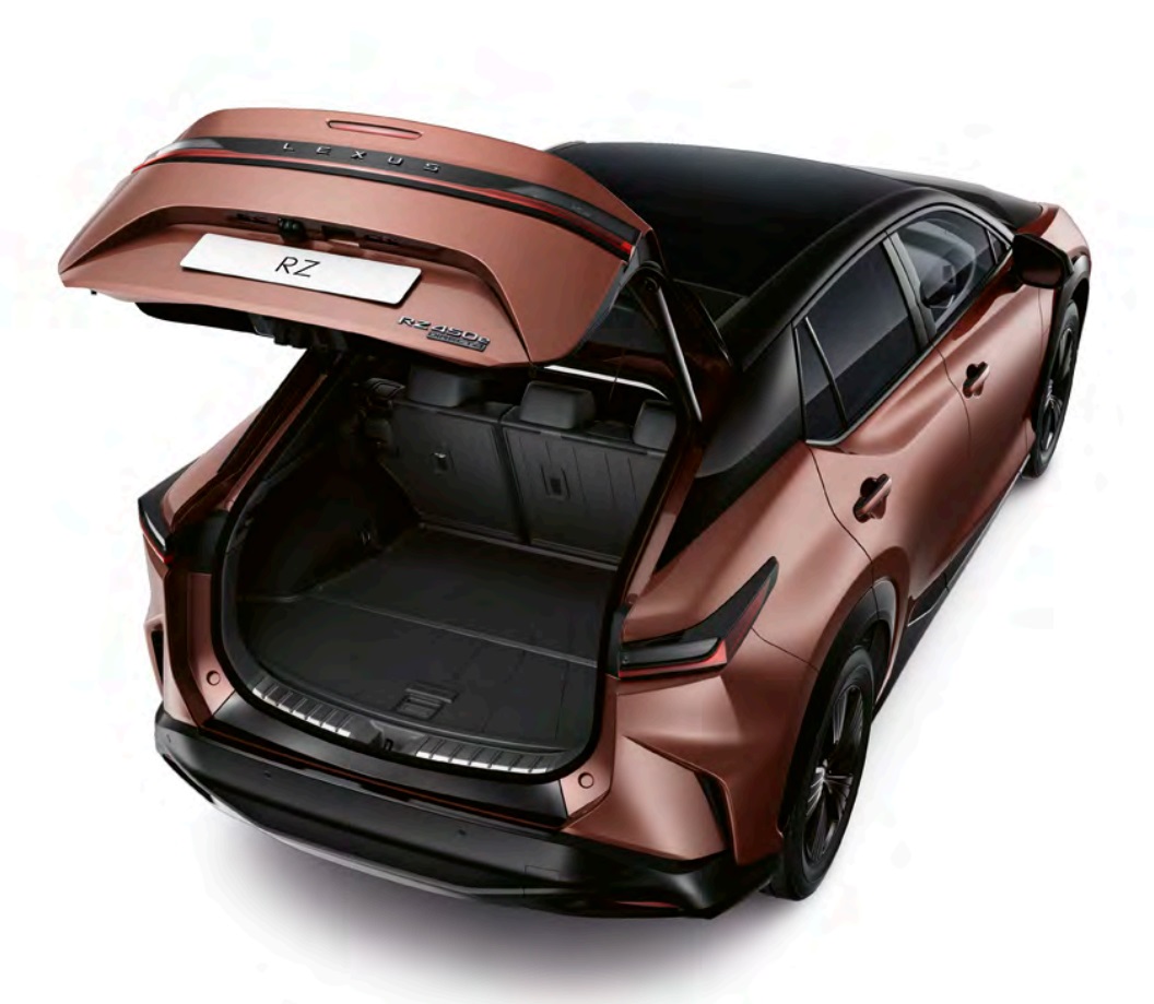 Килимок багажника гумовий- захист задніх сидінь, LEXUS RZ23+ (25984)