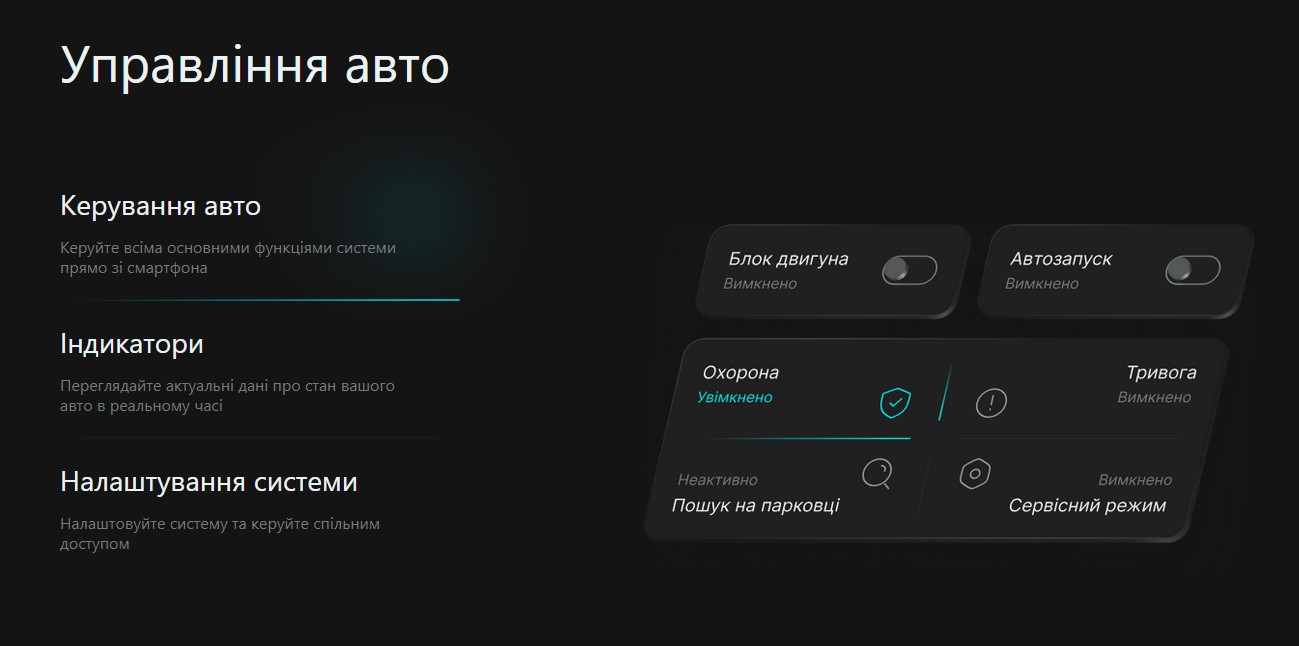 GSM охоронна система Gardix Connect з автозапуском (50781)