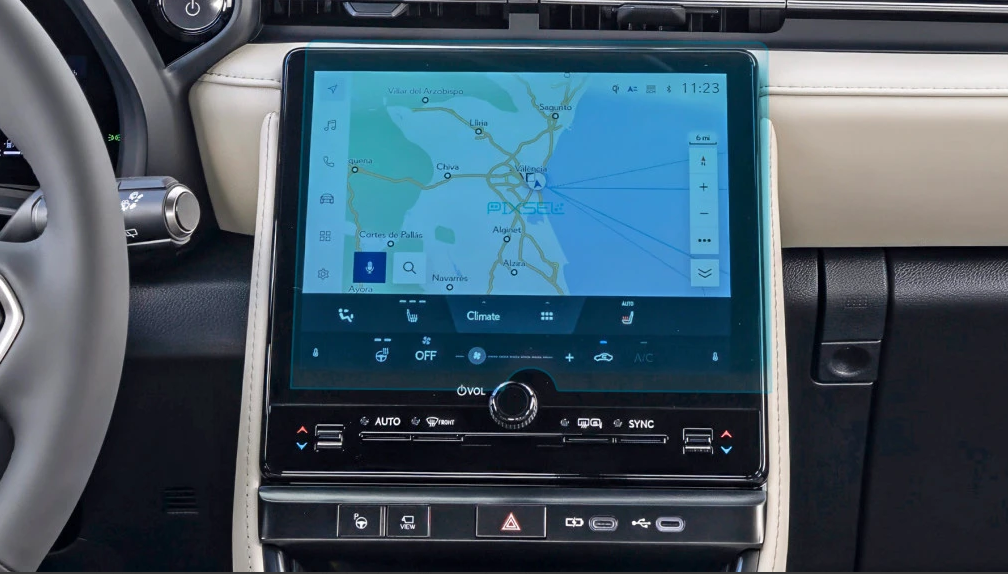 Захисне скло мультимедійного екрану Lexus LBX 11"1 2023+ (42493)