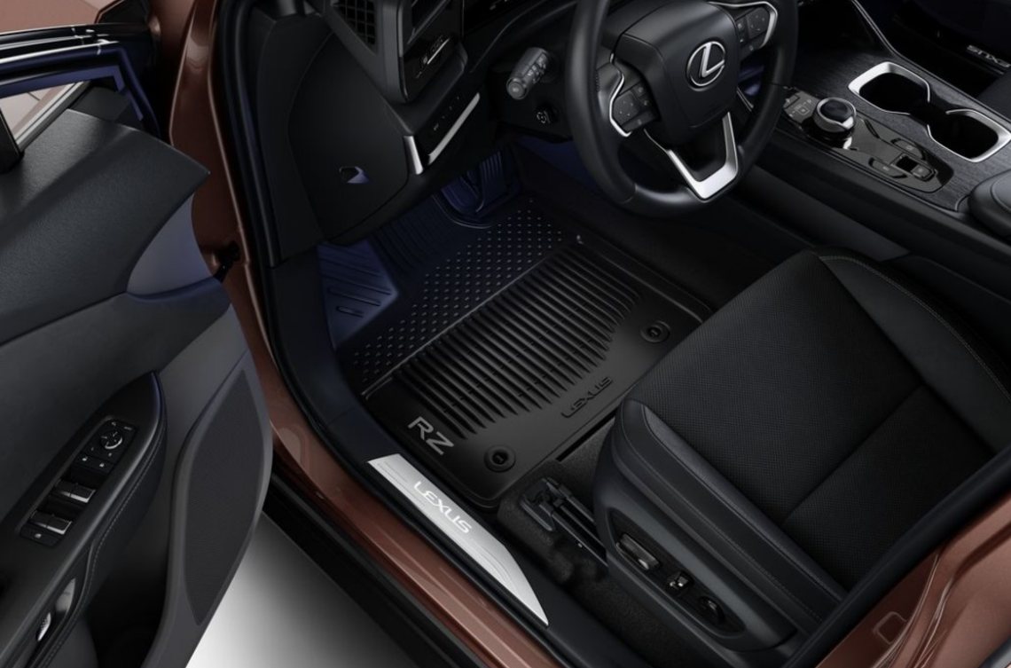 Килимки салону гумові, чорні LEXUS RZ23+ (25982)