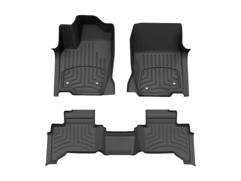 Килимки салону гумові, чорні WeatherTech LEXUS GX24+ (51018)