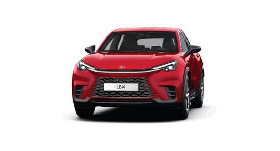 Модель LEXUS LBX колір RED_BI-TONE (Kyosho) (34532)
