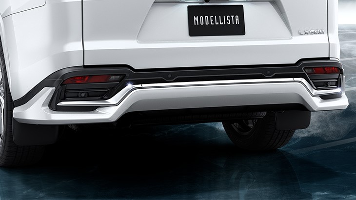 Накладка заднього бампера MODELLISTA LEXUS LX22+ (20161)