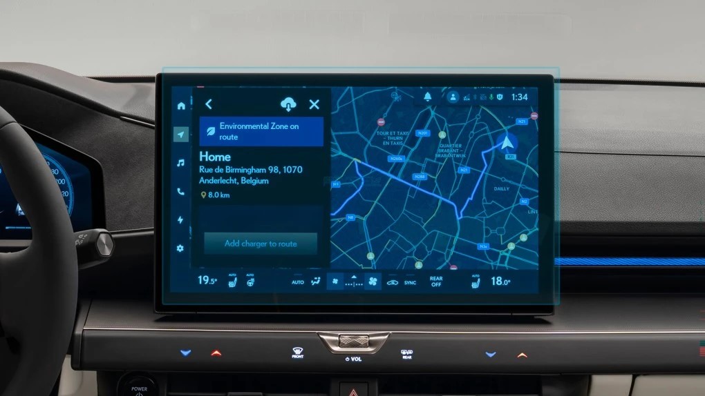 Захисне скло мультимедійного екрану Lexus ES26+ (15.2'') (52864)