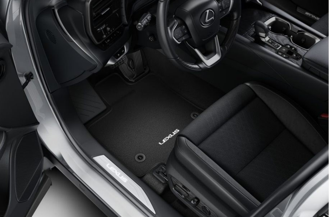Килимки салону текстильні, чорні LEXUS RX23+ (21068)